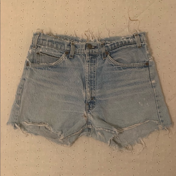 Levi's Pants - VTG orange tab Levi’s Jean shorts